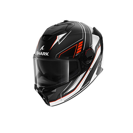 Cati integrale Casca casca cu fata intreaga SHARK SPARTAN GT PRO TORYAN MAT culoare alb/matt/negru/rosu marime S SHARK HE1316E-KOS-S