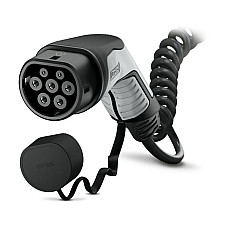 Cablu de incarcare, vehicul electric AC charging station cord spiral CHARX Connect phases quantity: 3 plug type: 2 5m 22kW 32A 6mm neagra PHOENIX CONTACT PHX1126280