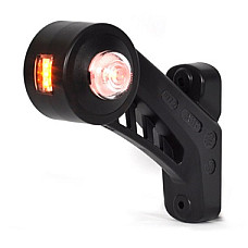 Lampa gabarit Outline marker lights L orange/red/white LED surface hose length 280 on medium-long arm 12/24V WAS 569L W77.2