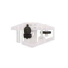 Elemente conexe macara geam ROMIX cantitatea in caseta 1 din plastic fereastra laterala ridicarea mecanismului ghidul de stanga Peugeot 206 Renault Megane II ROMIX ROM C50583
