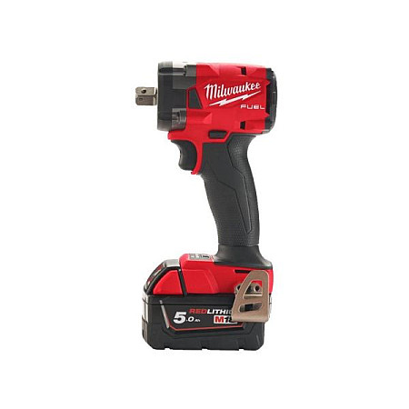 Pistol de impact pneumatic sursa de alimentare: pe baterii M18 FIW2P12-502X patrat exterior 1/2 cuplu maxim: 34 / 102 / 203 / 339Nm 18V 2 x 5Ah impachetare: valiza baterie inclusa incarcator in MILWAUKEE 4933478447