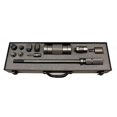 Kituri de extragere injectoare PINDUR Mlotek udarowy bezwladnosciowy z zestawem adapterow do wyciagania wtryskiwaczy waga 4kg PINDUR HP918 547 00