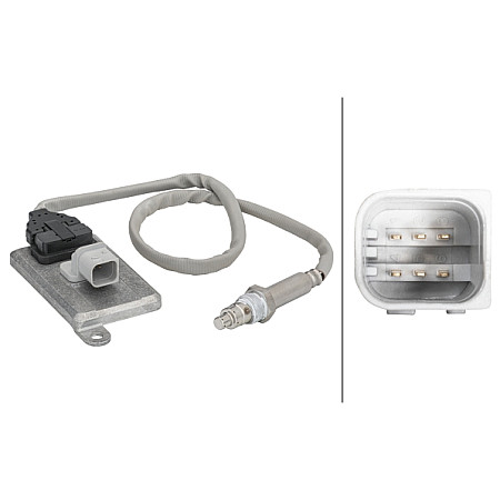 Senzor NOx, Catalizator NOx NOx sensor MAN TGS I TGX I D2066LF85-D3876LF09 08.12-09.21 HELLA 6PN358 186-151