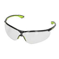 Protectia ochilor si fetei Protective glasses with temples uvex sportstyle UV 400 lens colour: transparent stadards: EN 166 EN 170 colour: Black/Green UVEX 9193.265