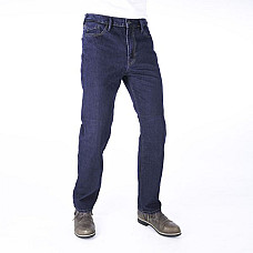 Pantaloni de blugi OXFORD STRAIGHT JEANS CE AA RINSE WASH culoare bleumarin marimea 32 obisnuita DM199102R32 OX