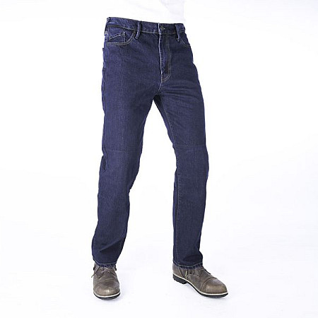 Pantaloni de blugi OXFORD STRAIGHT JEANS CE AA RINSE WASH culoare bleumarin marimea 36 obisnuita DM199102R36 OX