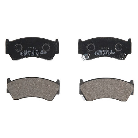 Set placute de frana Fata cu suplimente NISSAN ALMERA I PATROL GR V 1.4-4.8 09.95- BRECK 23004 00 701 10