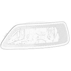 Proiector ceata Lampa de ceata spate Stanga DODGE JOURNEY JEEP COMPASS GRAND CHEROKEE IV CHRYSLER 57010717AC