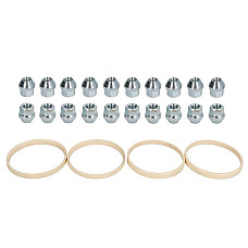 Trusa de montare a jantei de aliaj Fitting kit YA 76x706 N 1/2 UNF K19 OPEN 1 kit / 4 wheels - B/N qty 20 MAK MAK 8000000881