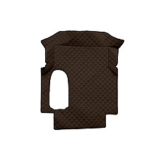 Covor compartiment picioare Covorase Auto F-CORE pentru tunelul central cantitate in set 1 szt. material - piele matlasata eko culoare - maro cabina lata 250 cm  MAN TGA 06.99- F-CORE F-CORE RH21 BROWN