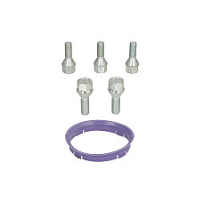 Trusa de montare a jantei de aliaj Fitting kit FZ29 74.1-72.6 B C17F30 60 cone M14x125 L30 1 kit / 1 wheel - 5 holes ITWHEELS ITW49048