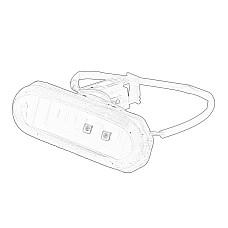 Unitate de control, ajutor inchidere usi Sliding door contact L/R for cars without a super lock with wire FIAT CITROEN JUMPER II FIAT DUCATO PEUGEOT BOXER 04.06- OE PEUGEOT 1682175680