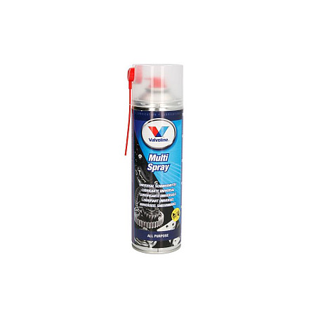 Deruginol MoS2 ulei penetrant 05L aplicare curatare lubrifiere indepartarea apei VALVOLINE MULTI SPRAY 500M