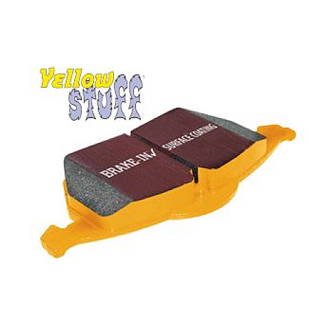 Set placute frana,frana disc Brake pads - tuning Yellow Stuff road approval AUDI A3 SEAT LEON SKODA SUPERB II VW EOS GOLF V GOLF VI PASSAT B6 PASSAT B7 SCIROCCO III 1.8-3.6 07.03-11.17 EBC POLSKA DP41594R