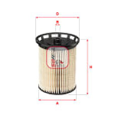 Filtru combustibil SOFIMA S6129NE