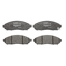 Set placute de frana Fata NISSAN LEAF NAVARA NP300 NAVARA NV200 NV200 / EVALIA PATHFINDER III SKYLINE XTERRA 2.5D-Electric 02.01- BOSCH 0 986 494 151