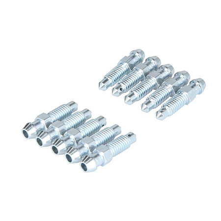 Surub aerisire, cilindru receptor frana Aerisitor frana M6x1mm 10 buc MERCEDES T1 601 T1 601 611 T1 602 T1 B601 T1 B602 AUDI 100 C2 100 C3 100 C4 80 B4 A2 BMW 3 E21 5 E12 5 E28 0.9-3.4 01.60- QUICK BRAKE QB0033-10