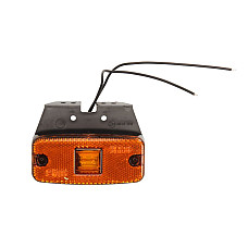 Lampa gabarit WS lampa de pozitie cu LED-uri portocaliu cu balama 12V/24V WAS 223Z W46