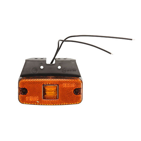 Lampa gabarit WS lampa de pozitie cu LED-uri portocaliu cu balama 12V/24V WAS 223Z W46