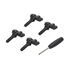 Senzor, sistem de control al presiunii pneuri TPMS wheel air sensor HAMATON EU-PRO Hybrid 35 4pcs universal programmable with rubber valve 433 MHz EUROPE requires programming promotion with screwdriver 0.45Nm HAMATON HAM-HTS-A68BA/4 MKT