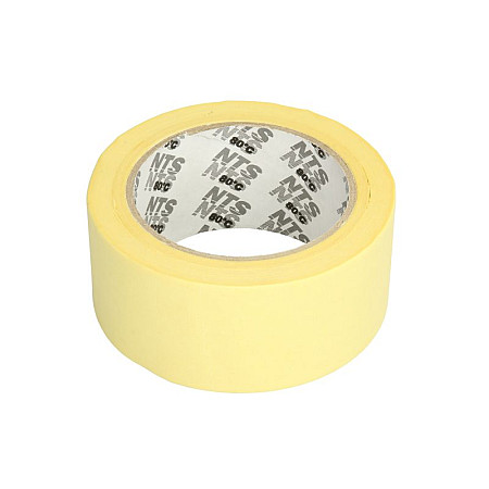 Materiale si benzi de mascare Masking tape protecting material: paper colour: yellow dimensions: 48mm/40m quantity per packaging: 3pcs temperature resistance: 80C NTS 400205P