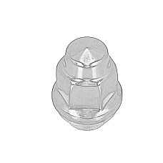 Piulita roata Piulita de roata DODGE DURANGO NITRO RAM 1500 JEEP CHEROKEE GRAND CHEROKEE I GRAND CHEROKEE II GRAND CHEROKEE III LIBERTY WRANGLER I WRANGLER II 2.1D-6.1 10.84- CHRYSLER 06036747AA