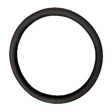 Husa volan Griprite - M -  37/39cm - Negru/Rosu