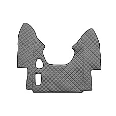 Covor compartiment picioare F-CORE pentru tunelul central cantitate in set 1 szt. material - piele matlasata eko culoare - gri pentru transmisie manuala DAF 95 XF XF 95 01.97-12.06 F-CORE F-CORE RH16 GRAY