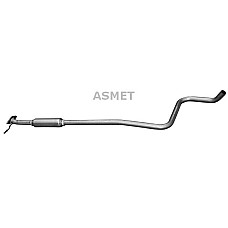 Toba esapament primara Sistem evacuare gaze/toba primara FORD FIESTA VI 1.25/1.4/1.4LPG 06.08- ASMET ASM07.179