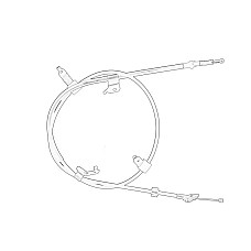 Cablu, frana de parcare Handbrake cable R TOYOTA COROLLA 1.3-1.8 06.13-08.19 OE TOYOTA 46420-02300