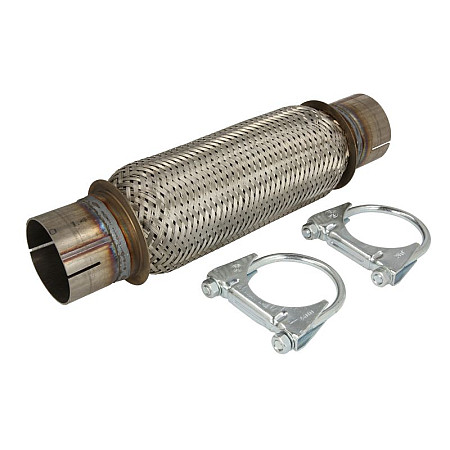 Tub flexibil sistem de esapament Amortizor de vibratii al sistemului de evacuare 60x230 pentru montarea rapida cu o clema JMJ JMJ 60X230S