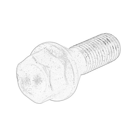 Surub roata Sruba Kola M12x15 negru BMW 1 E81 1 E82 1 E87 1 E88 3 E21 3 E30 3 E36 3 E46 3 E90 3 E91 3 E92 3 E93 5 E12 5 E28 5 E34 1.2-5.6 03.72- OE BMW 36 13 6 781 150