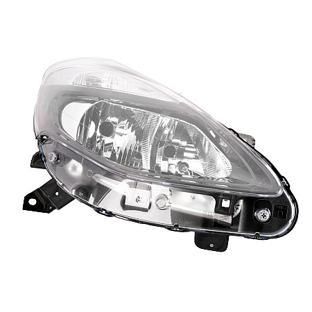 Far Lampa frontala Dreapta halogen H7/W5W electric fara motoras culoare insert: negru culoare semnalizator: transparent RENAULT CLIO III CLIO III/HATCHBACK VALEO VAL044048