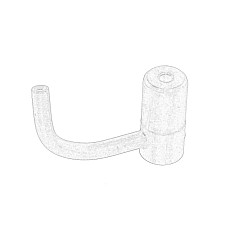 Diuza ulei, racire fusta piston Oil injection nozzle 2 and 4 piston NISSAN INTERSTAR PRIMASTAR RENAULT CLIO II ESPACE III KANGOO KANGOO EXPRESS LAGUNA I LAGUNA II MASTER II MEGANE I MEGANE I CLASSIC 1.9D 03.97- OE RENAULT 77 00 109 893