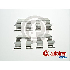 Set accesorii, placute frana Kit montare placute frana Spate HYUNDAI I40 I I40 I CW KIA OPTIMA RIO III SOUL I 1.1D-2.4H 02.09- AUTOFREN SEINSA D4-2918A