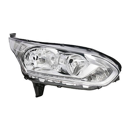 Far Lampa frontala Dreapta H15/H7 electric cu motor culoare insert: cromat FORD TOURNEO CONNECT V408 NADWOZIE WIELKO TRANSIT CONNECT TRANSIT CONNECT V408/MINIVAN TYC TYC 20-14785-25-2