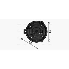 Electromotor, ventilatie interioara Suflanta de aer CHEVROLET CAPTIVA OPEL ANTARA A 2.0D-3.2 06.06- AVA COOLING OL8728 AVA