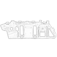 Suport, bara protectie Suport bara Fata Dreapta latura plastic VW TIGUAN 1.4/2.0/2.0D 09.07-07.18 OE VW 5N0 807 184D