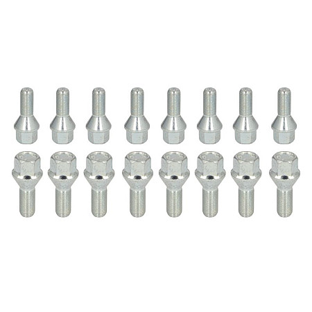 Trusa de montare a jantei de aliaj Fitting kit BOLT-KIT B M12x125x24 K17 1 kit / 4 wheels - B/N qty 16 MAK MAK 8000000958
