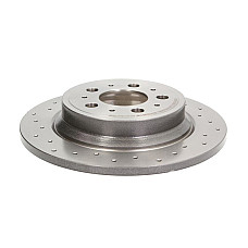Disc frana Brake disc BREMBO Xtra 1pcs Drilled rear  L/R outer diameter 288 mm thickness 12 mm VOLVO S60 I S70 S80 I V70 I V70 II XC70 I 2.0-3.0 12.95-04.10 BREMBO 08.7765.1X