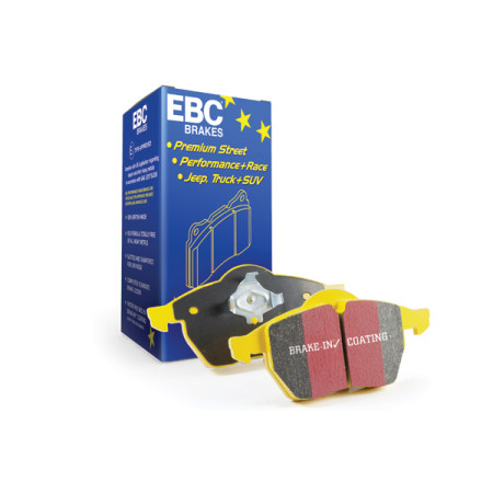 Set placute frana,frana disc Brake pads - tuning Yellow Stuff rear TOYOTA YARIS 1.0/1.6 02.20- EBC POLSKA DP42431R