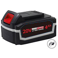 Acumulatori Battery 20V MAX POWER LI-ION Share 20V 4Ah number of batteries: 1pcs Li-Ion MAMMOOTH M.DC.T.BT.R.20.4.0