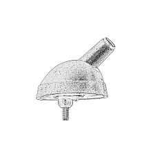 Antena Roof aerial base vehicles without navigation FIAT BRAVA BRAVO I DOBLO DOBLO CARGO DOBLO/MINIVAN DUCATO FIORINO FIORINO/MINIVAN MULTIPLA PALIO SEICENTO / 600 SIENA 10.95- OE FIAT 51899265