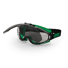 Protectia ochilor si fetei Protective glasses overspectacles/welding UV 400 lens colour: transparent stadards: EN 166 EN 169 EN 170 colour: Black/Green UVEX 9302.045