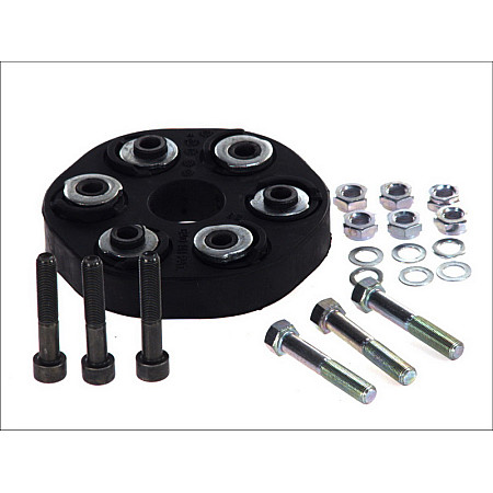 Articulatie, cardan Cuplarea elastica a arborelui elicei Fata diametru exterior 132mm suruburi MERCEDES 124 C124 124 W124 124 T-MODEL S124 190 W201 E A124 E C124 1.8-3.0D 10.79-03.98 HANS PRIES HP400 238