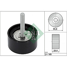 Rola ghidare/conducere, curea transmisie Poly V-belt pulley OPEL ASTRA J ASTRA J GTC ASTRA K CASCADA INSIGNIA A INSIGNIA A COUNTRY INSIGNIA B INSIGNIA B GRAND SPORT ZAFIRA C 1.6 06.12- INA 532 0869 10