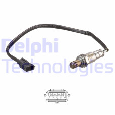 Sonda lambda 450mm CHEVROLET EPICA DACIA DOKKER DOKKER EXPRESS/MINIVAN DUSTER LOGAN LOGAN II LOGAN MCV II SANDERO SANDERO II NISSAN X-TRAIL I 0.9-2.2D 06.01- DELPHI ES21060-12B1