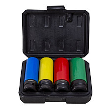 &quot;Set scule Set tubulare impact dimensiune tubulara: 1/2&quot;&quot; 4 buc lung impachetare: cutie de plastic&quot; MAMMOOTH MMT A169 017