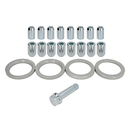 Trusa de montare a jantei de aliaj Fitting kit M 72x541 N STAR M12X15 + STAR TOOL K21 1 kit / 4 wheels - B/N qty 16 MAK MAK 8000000742