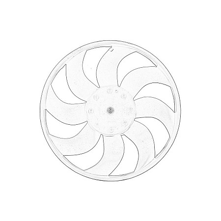 Ventilator, radiator Radiator fan big requires VIN verification NISSAN NV400 OPEL MOVANO B RENAULT MASTER III 2.3D 02.10- OE RENAULT 92 12 013 71R